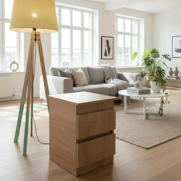 Gizli Bölmeli Komodin - MDF (Ahşap)